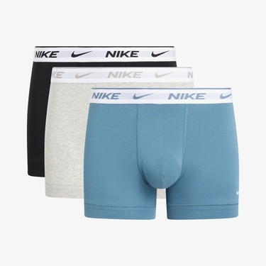  Nike Trunk 3'lü Erkek Renkli Boxer