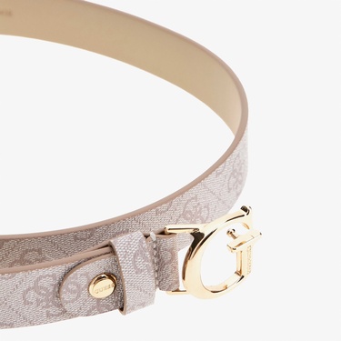  Guess Kadın Krem Kemer