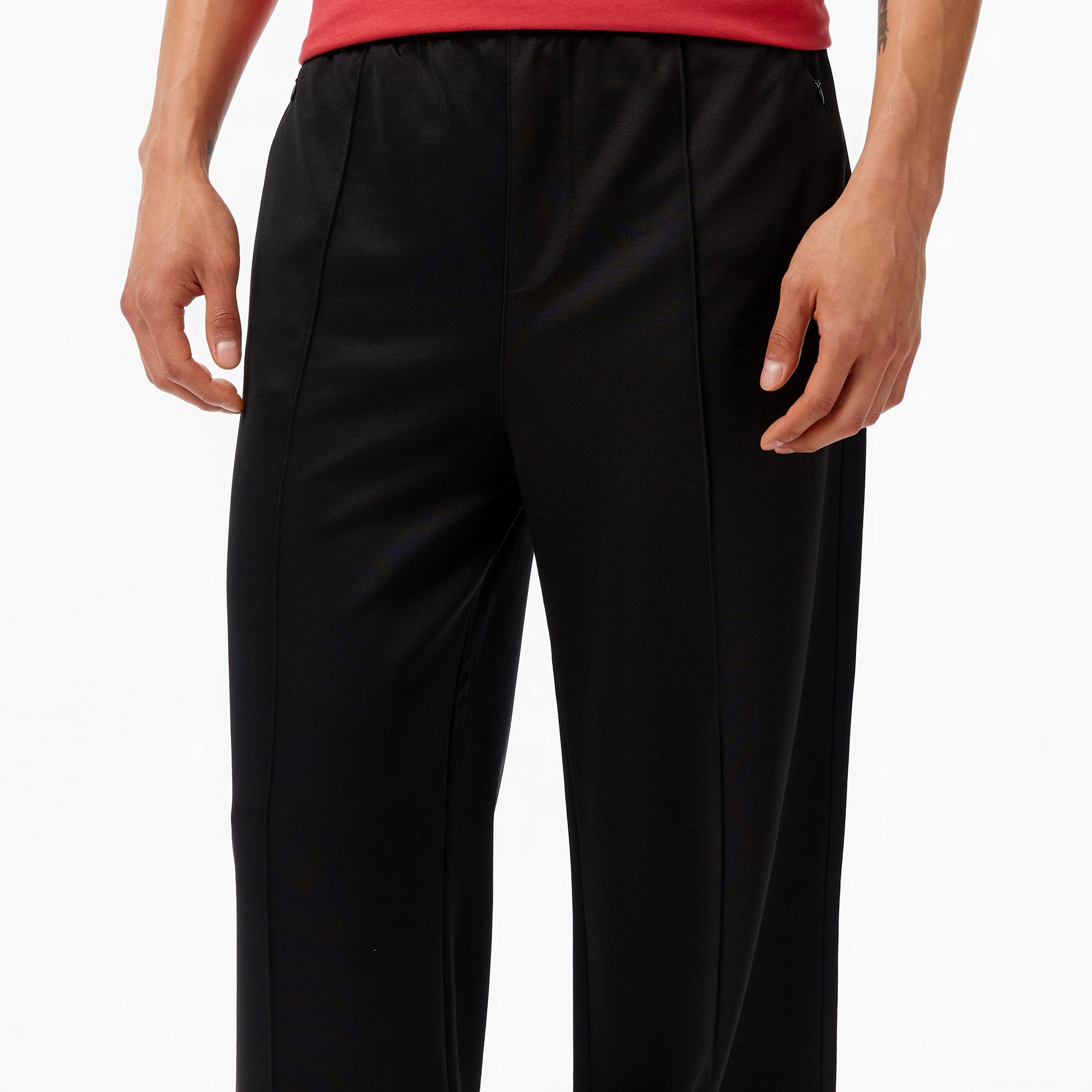 Les Benjamins 402 Erkek Siyah Bol Paça Pantolon