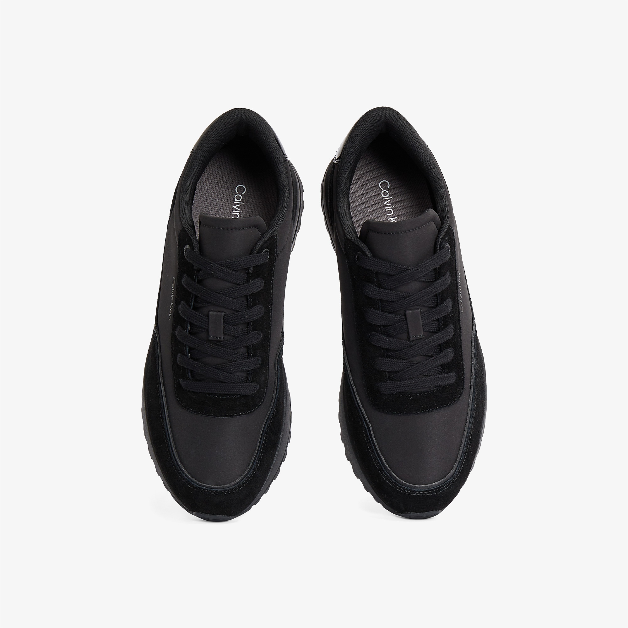 Calvin Klein Low Top Lace Up Repreve Mix Erkek Siyah Sneaker