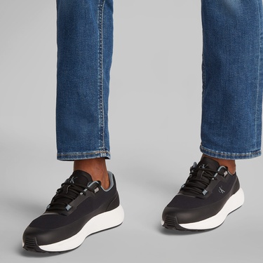  Calvin Klein Athleisure Runner Erkek Siyah Sneaker