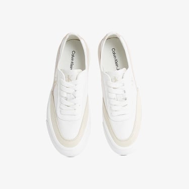  Calvin Klein Vulcanic Flatform Low Mix Kadın Beyaz Sneaker