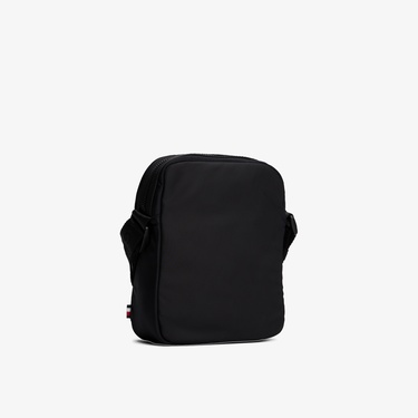  Tommy Hilfiger Repreve Mini Reporter Erkek Siyah El Çantası