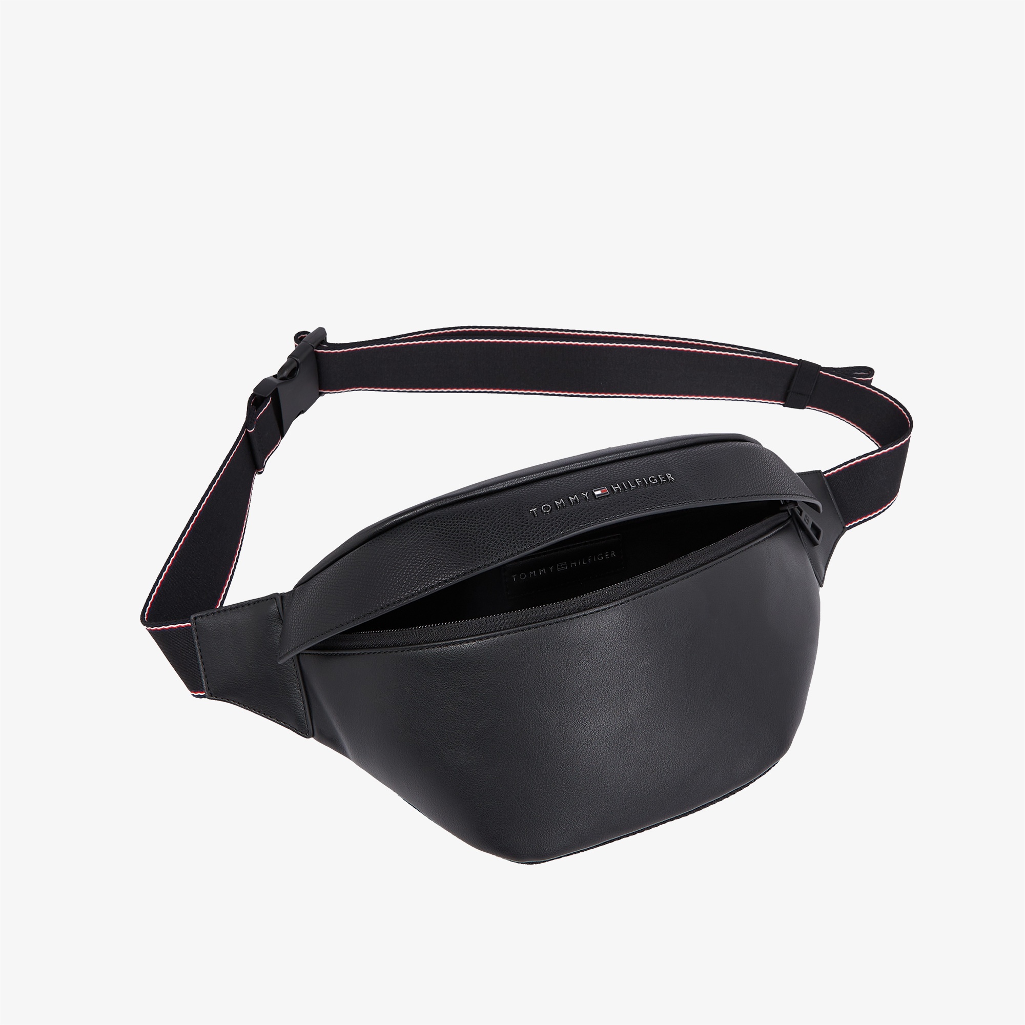 Tommy Hilfiger Corp Erkek Siyah Bel Çantası
