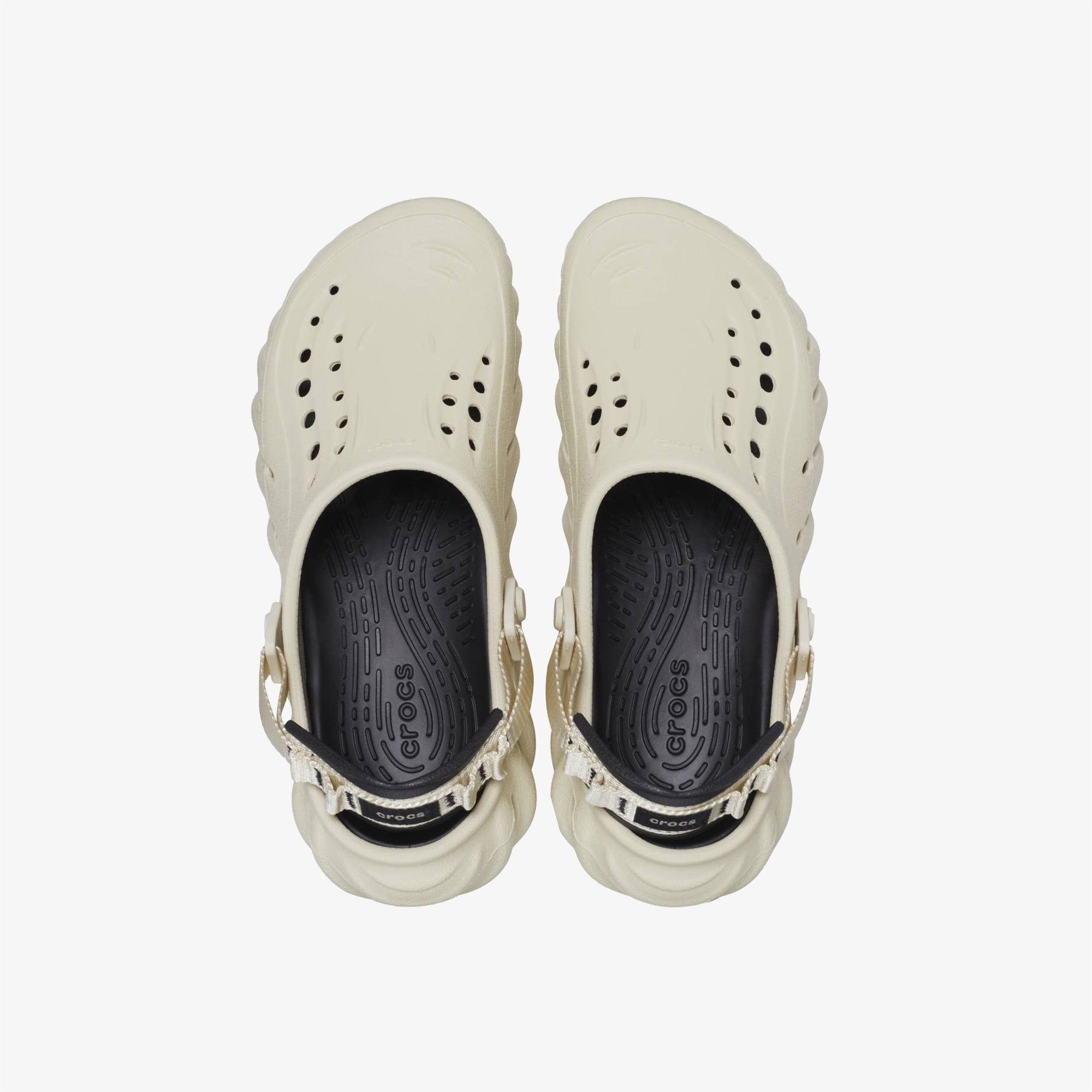 Crocs Echo Clog Unisex Krem Terlik
