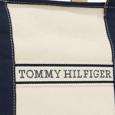  Tommy Hilfiger Summer Canvas Kadın Lacivert El Çantası