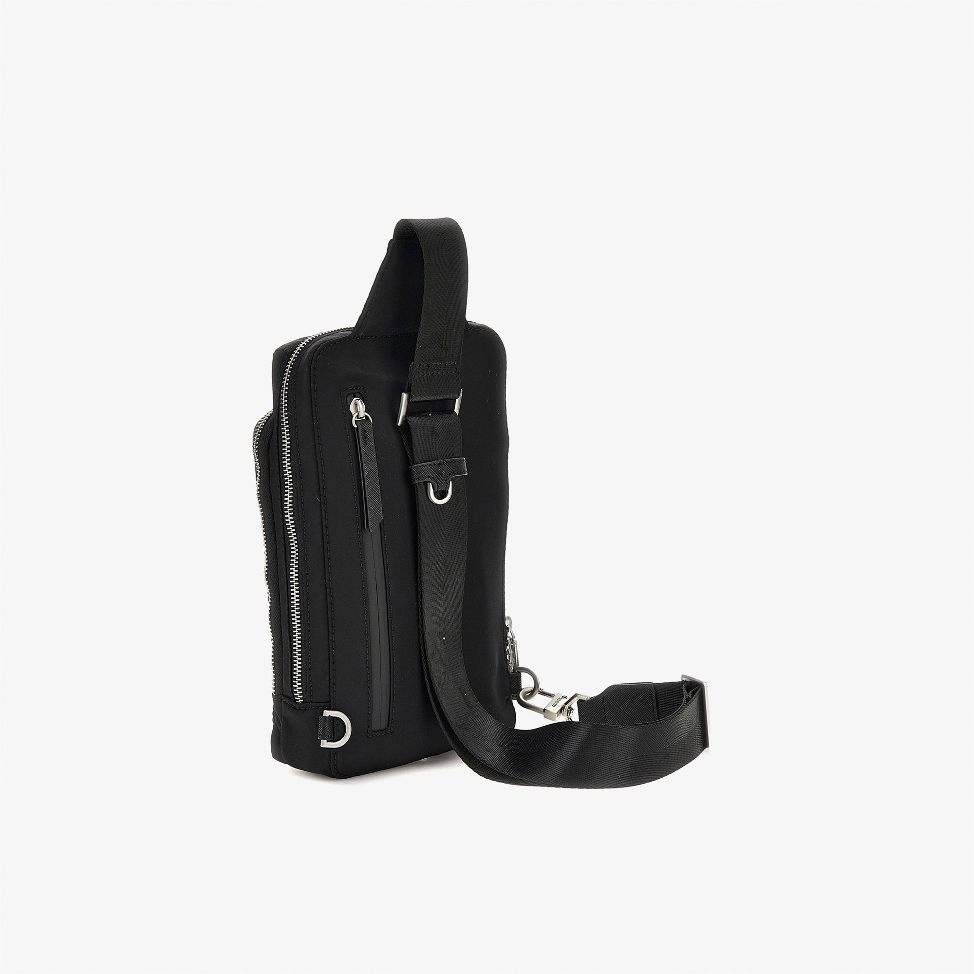 Guess Milano Compact Erkek Siyah Çapraz Askılı Çanta