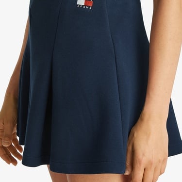  Tommy Hilfiger Pique Badge F&F Ext Kadın Mavi Etek