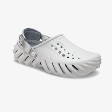  Crocs Echo Clog Unisex Gri Terlik