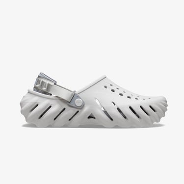  Crocs Echo Clog Unisex Gri Terlik