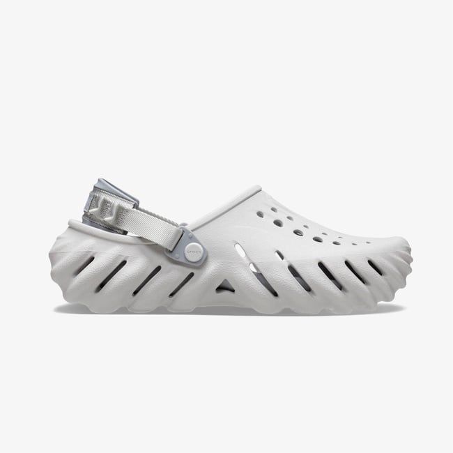  Crocs Echo Clog Unisex Gri Terlik