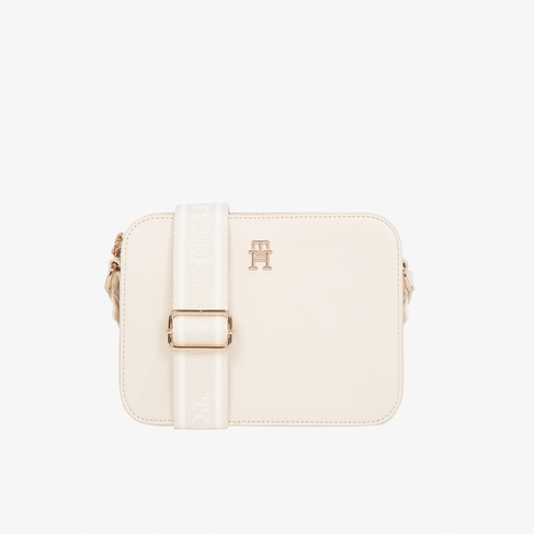  Tommy Hilfiger Logotape Kadın Bej El Çantası