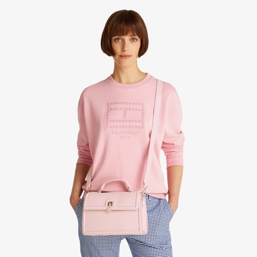  Tommy Hilfiger Eternity Mini Satchel Kadın Pembe El Çantası
