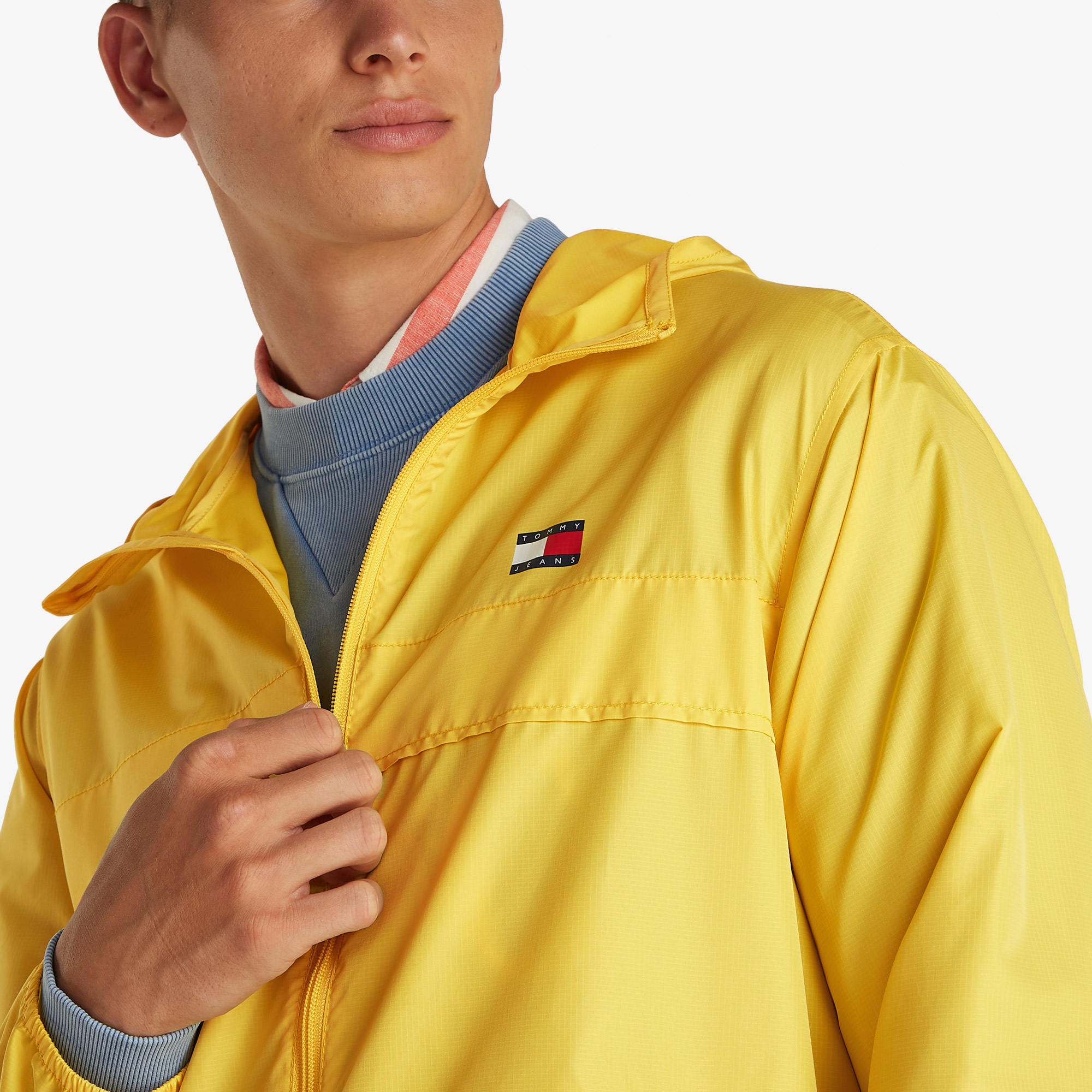 Tommy Jeans Lw Chicago Ext Erkek Sarı Ceket