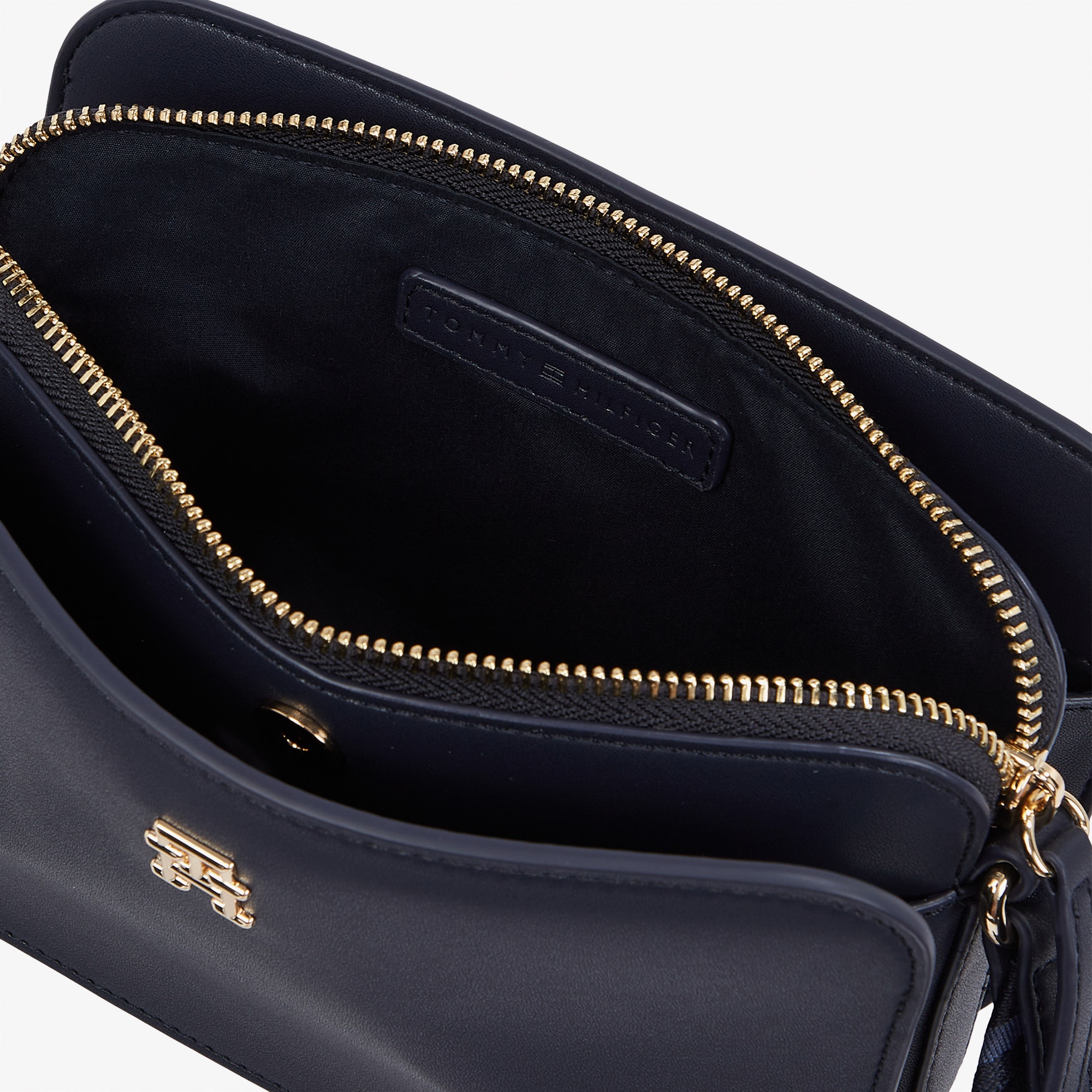 Tommy Hilfiger Logotape Kadın Lacivert El Çantası