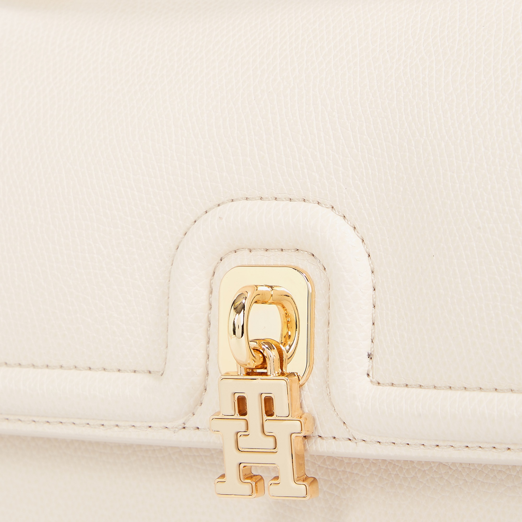 Tommy Hilfiger Eternity Mini Satchel Kadın Bej El Çantası