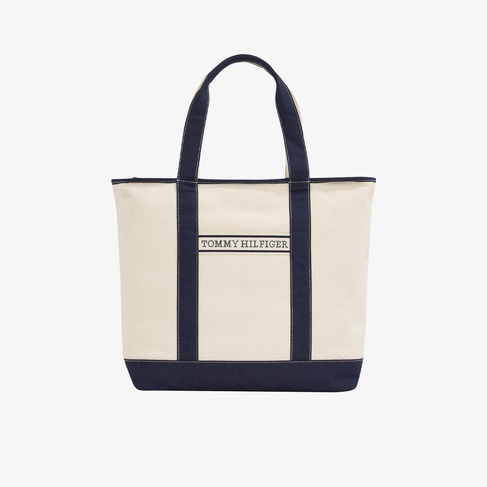  Tommy Hilfiger Summer Canvas Kadın Lacivert El Çantası