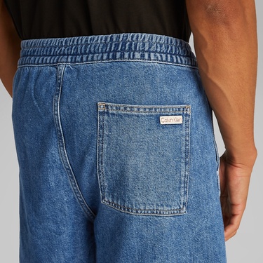  Calvin Klein Relaxed Denim Erkek Mavi Şort