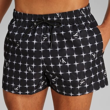  Calvin Klein Drawstring Erkek Siyah Mayo