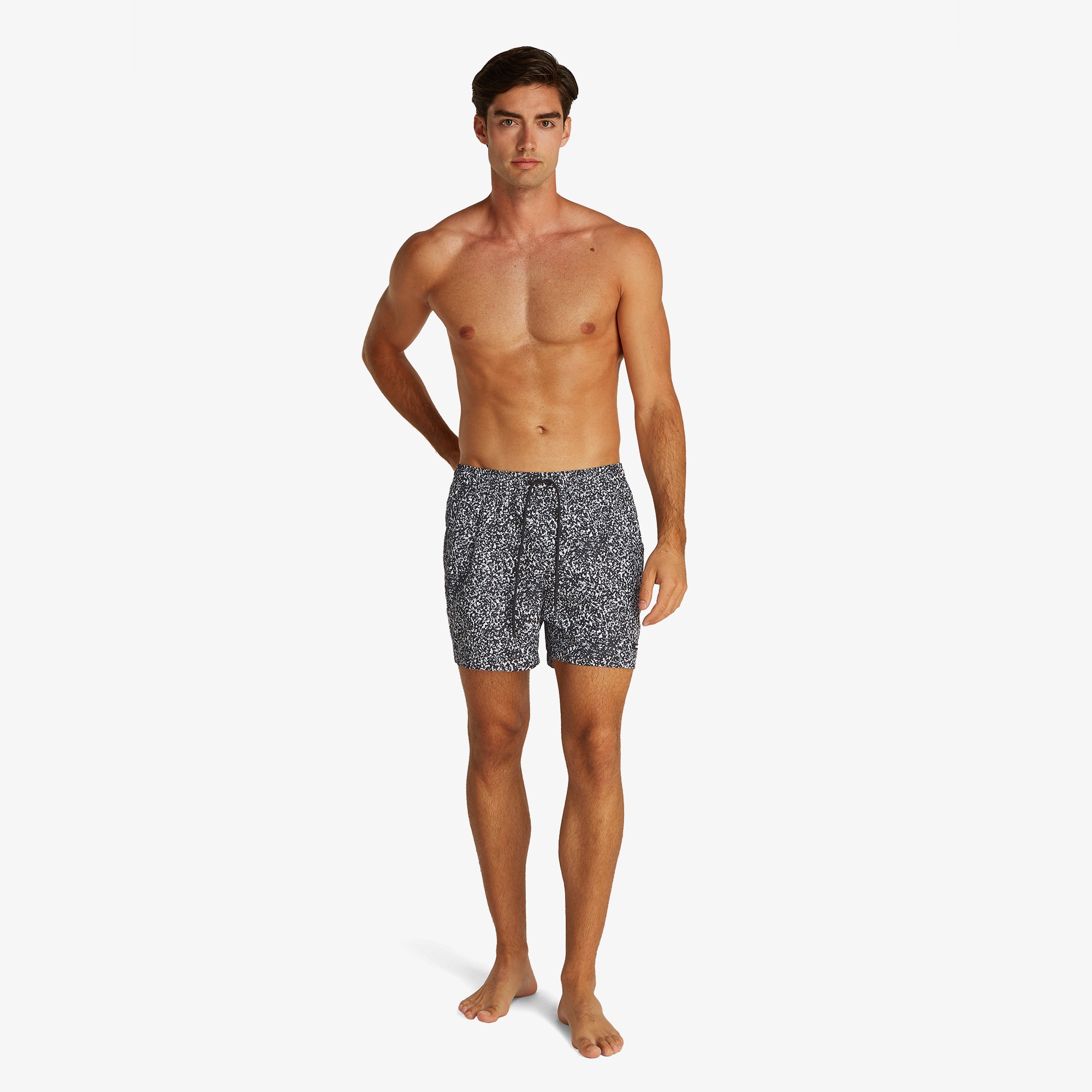 Calvin Klein Medium Drawstring Erkek Siyah Mayo