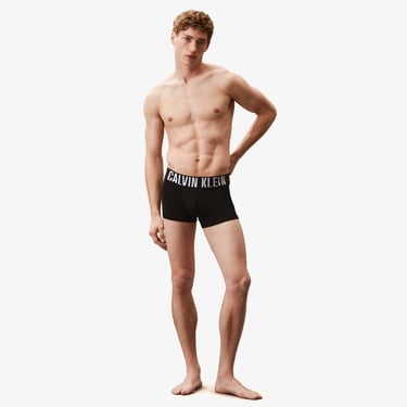  Calvin Klein Trunk 3'lü Erkek Siyah Boxer