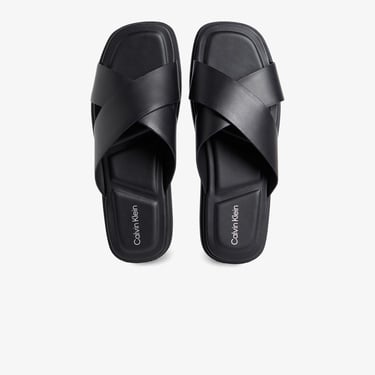  Calvin Klein Criss Cross Erkek Siyah Terlik