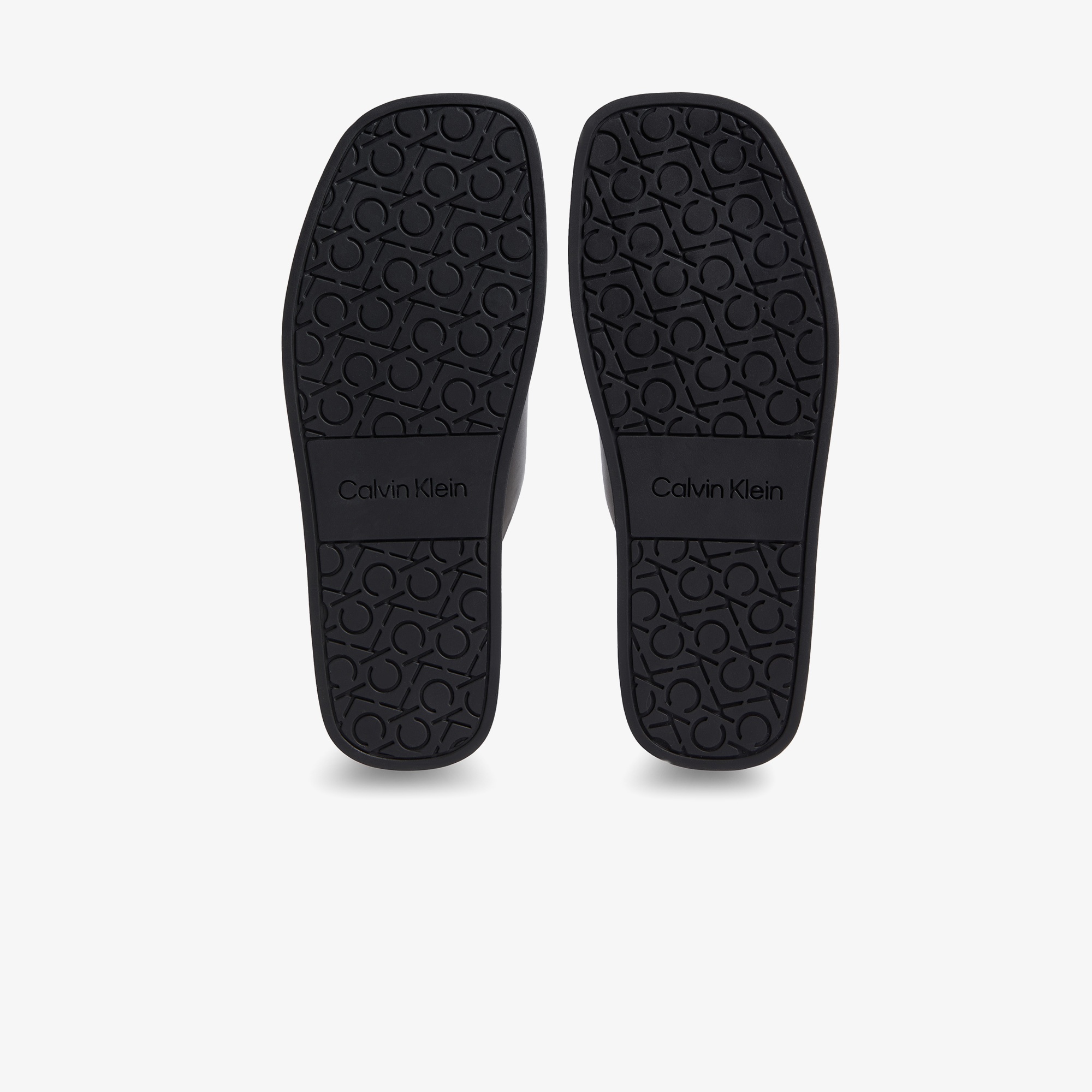 Calvin Klein Criss Cross Erkek Siyah Terlik