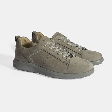  Erkek Gri Bağcıklı DesaComfort Günlük Ayakkabı