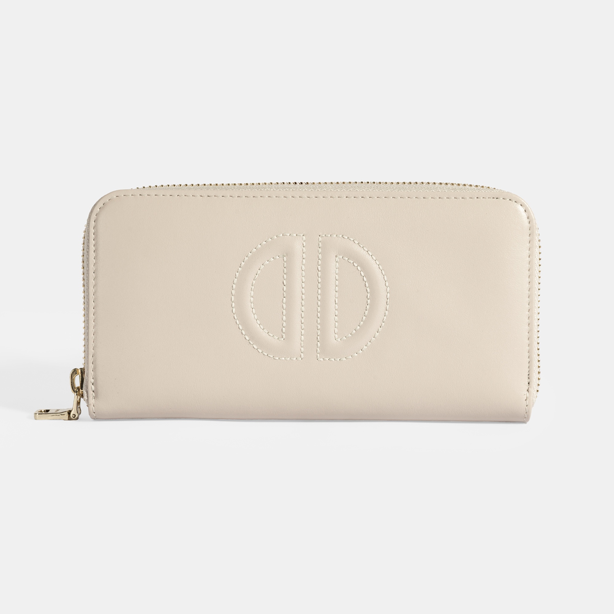 Kadın Gri Deri Cüzdan