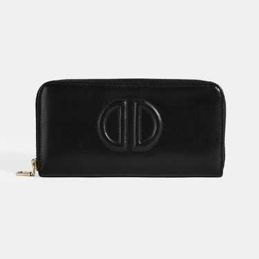  Kadın Siyah Deri Cüzdan