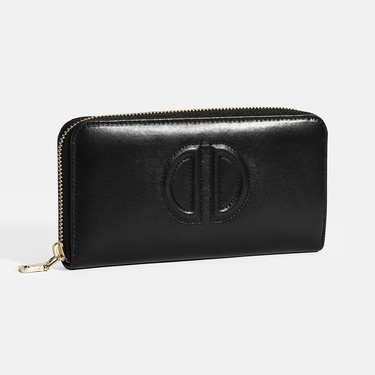  Kadın Siyah Deri Cüzdan