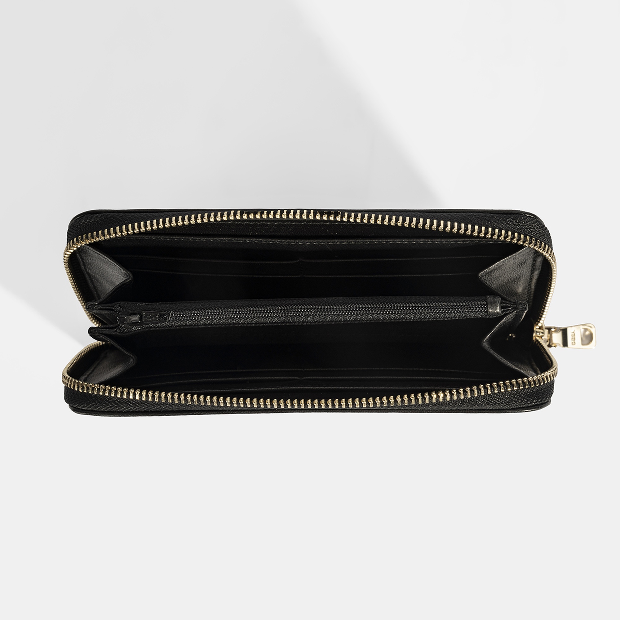 Kadın Siyah Deri Cüzdan