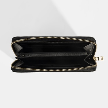  Kadın Siyah Deri Cüzdan