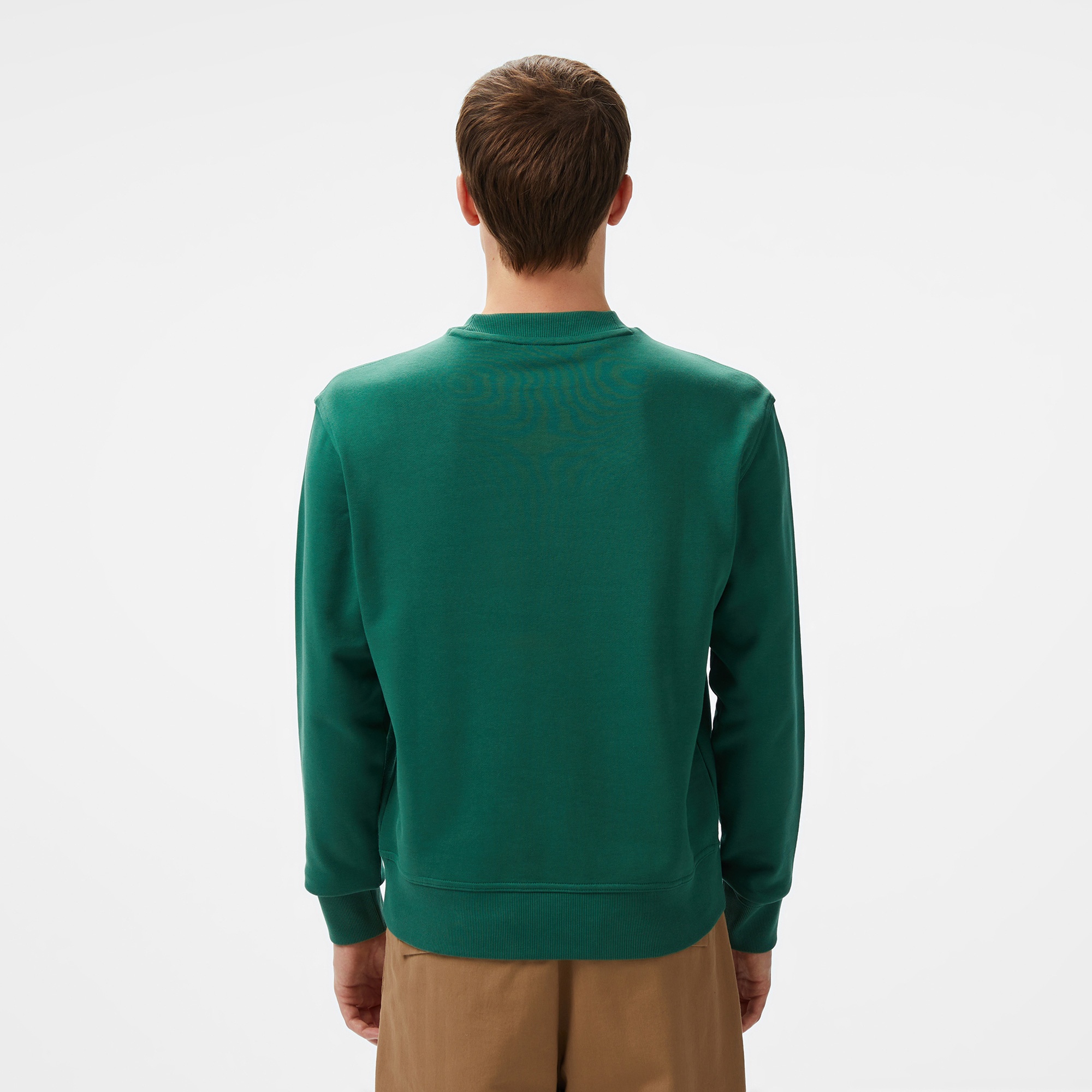 Boss Erkek Yeşil Sweatshirt