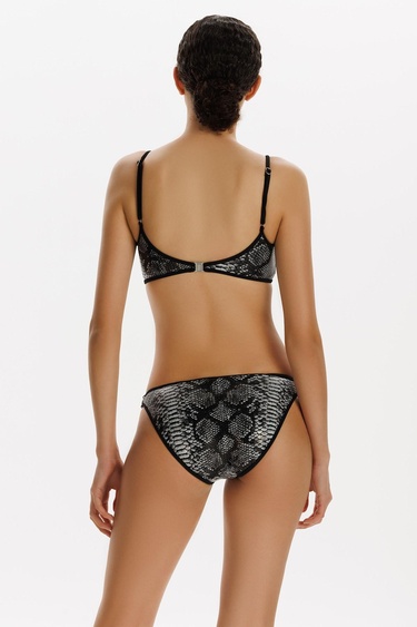  ZEKİ PERSEPHONE YILAN DESENLİ BİKİNİ TAKIMI
