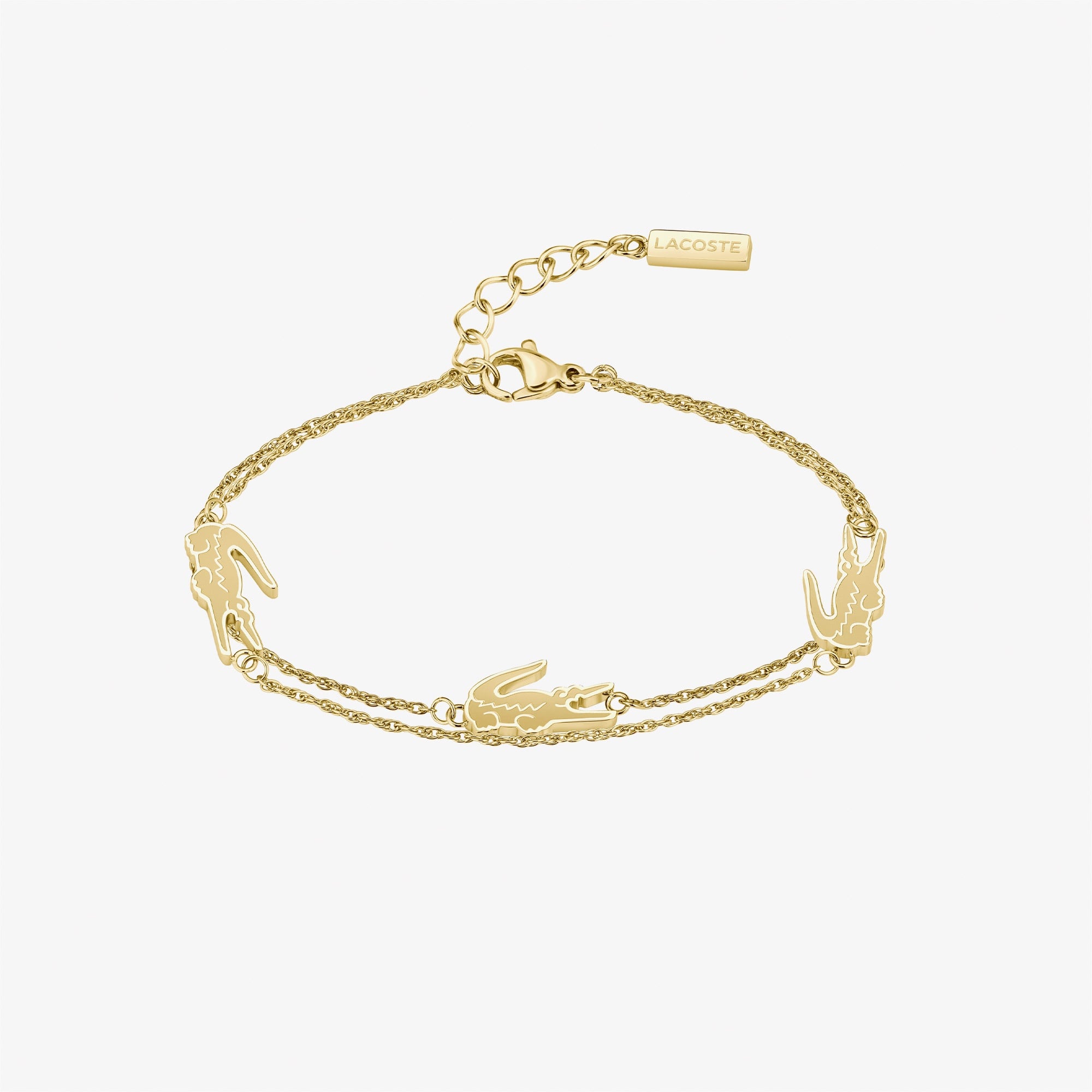 Lacoste Crocodile Kadın Sarı Bileklik