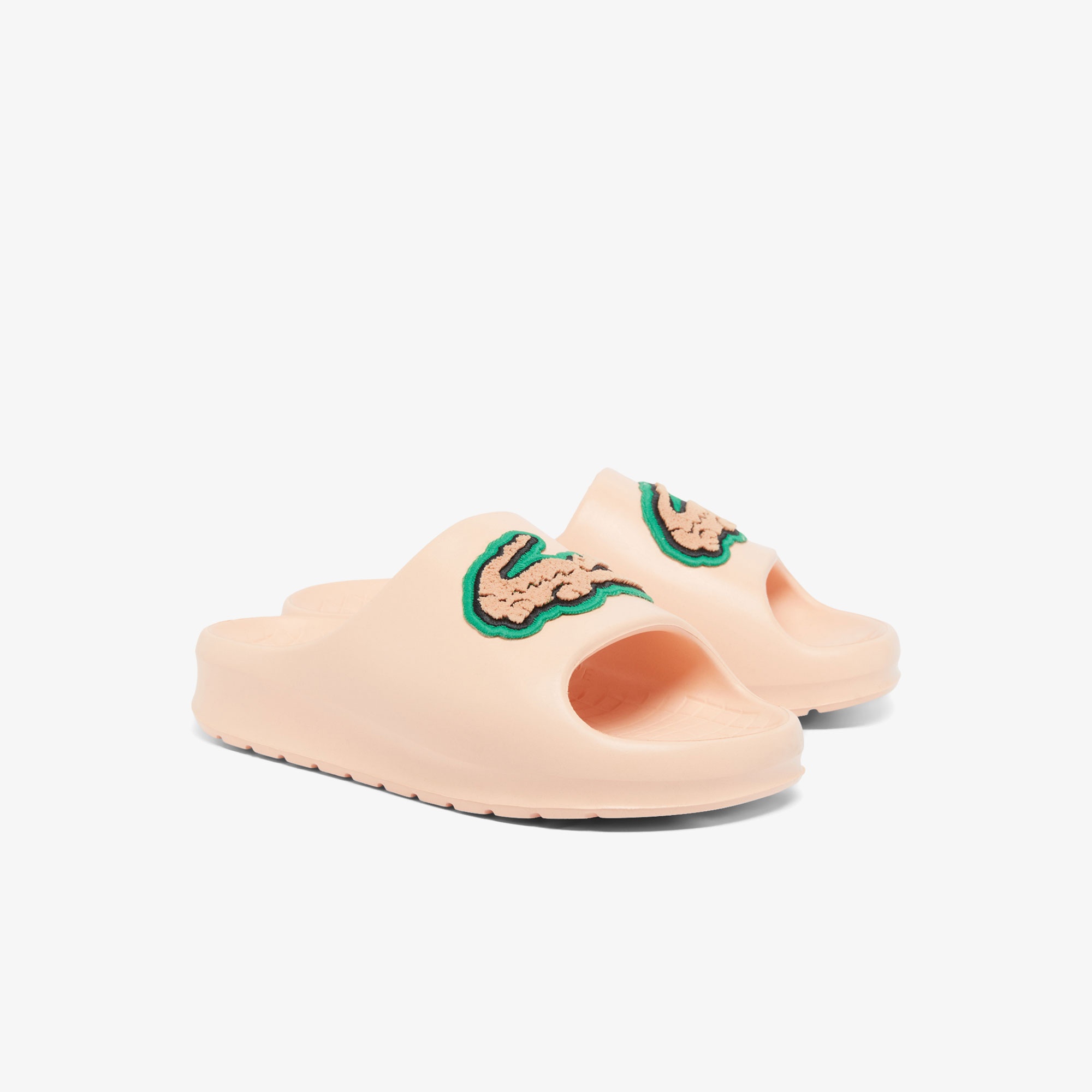 Lacoste Croco 2.0 Evo Kadın Pembe Terlik