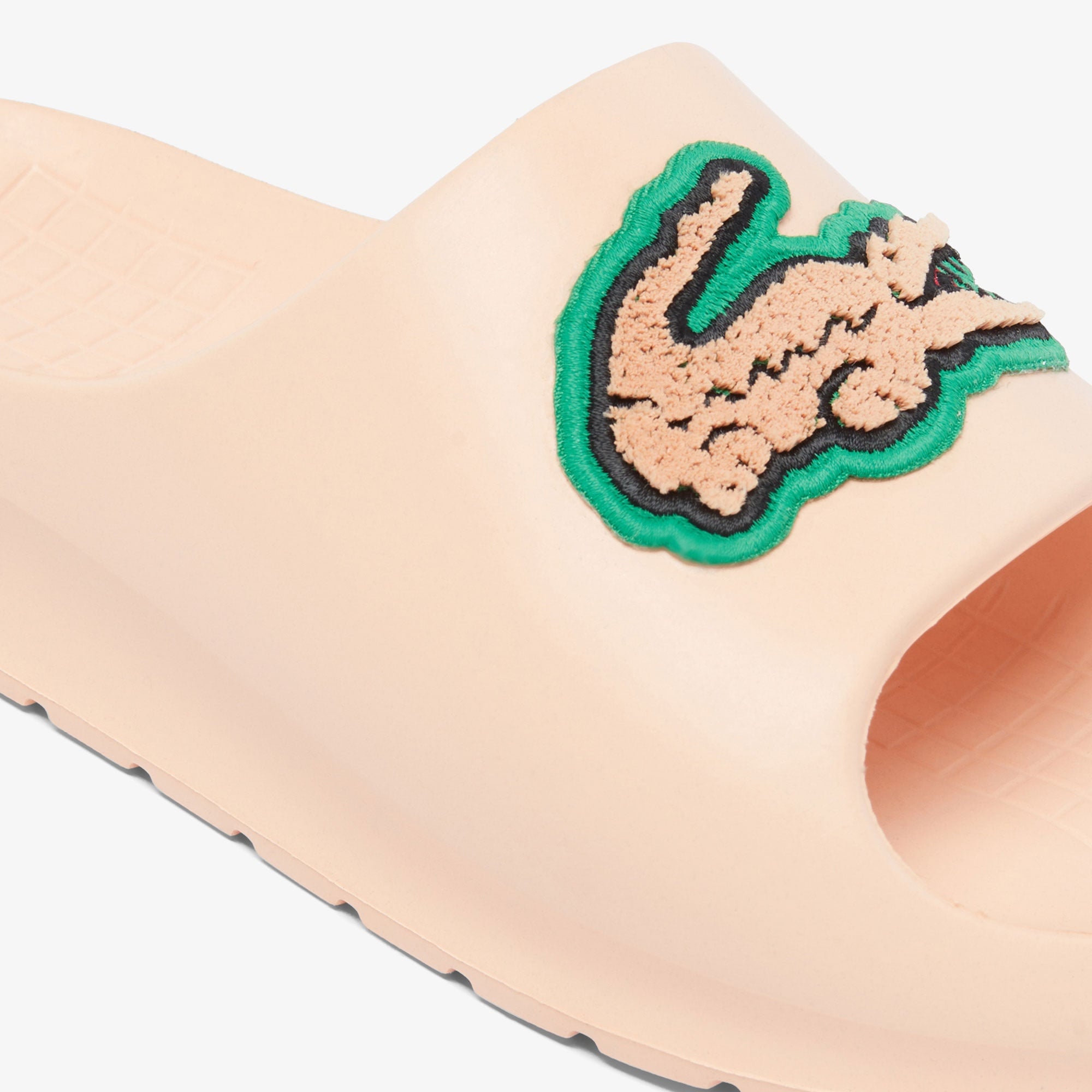 Lacoste Croco 2.0 Evo Kadın Pembe Terlik