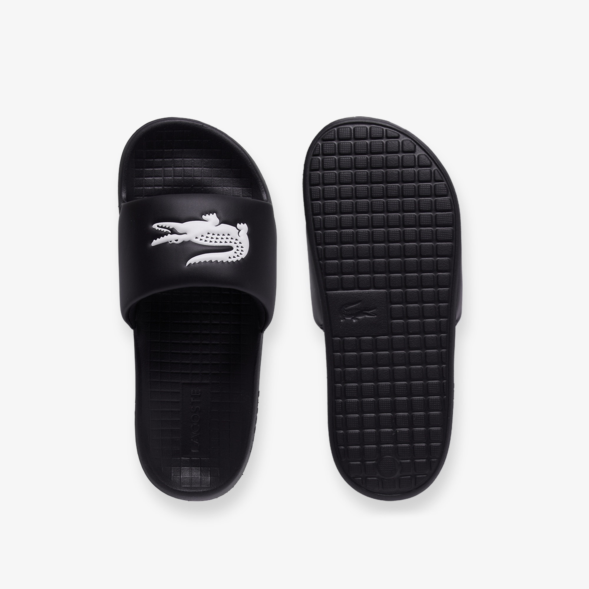 Lacoste Serve Slide Kadın Siyah Terlik