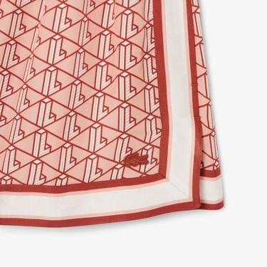  Kadın Monogram Turuncu Şort