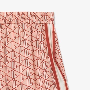  Kadın Monogram Turuncu Şort