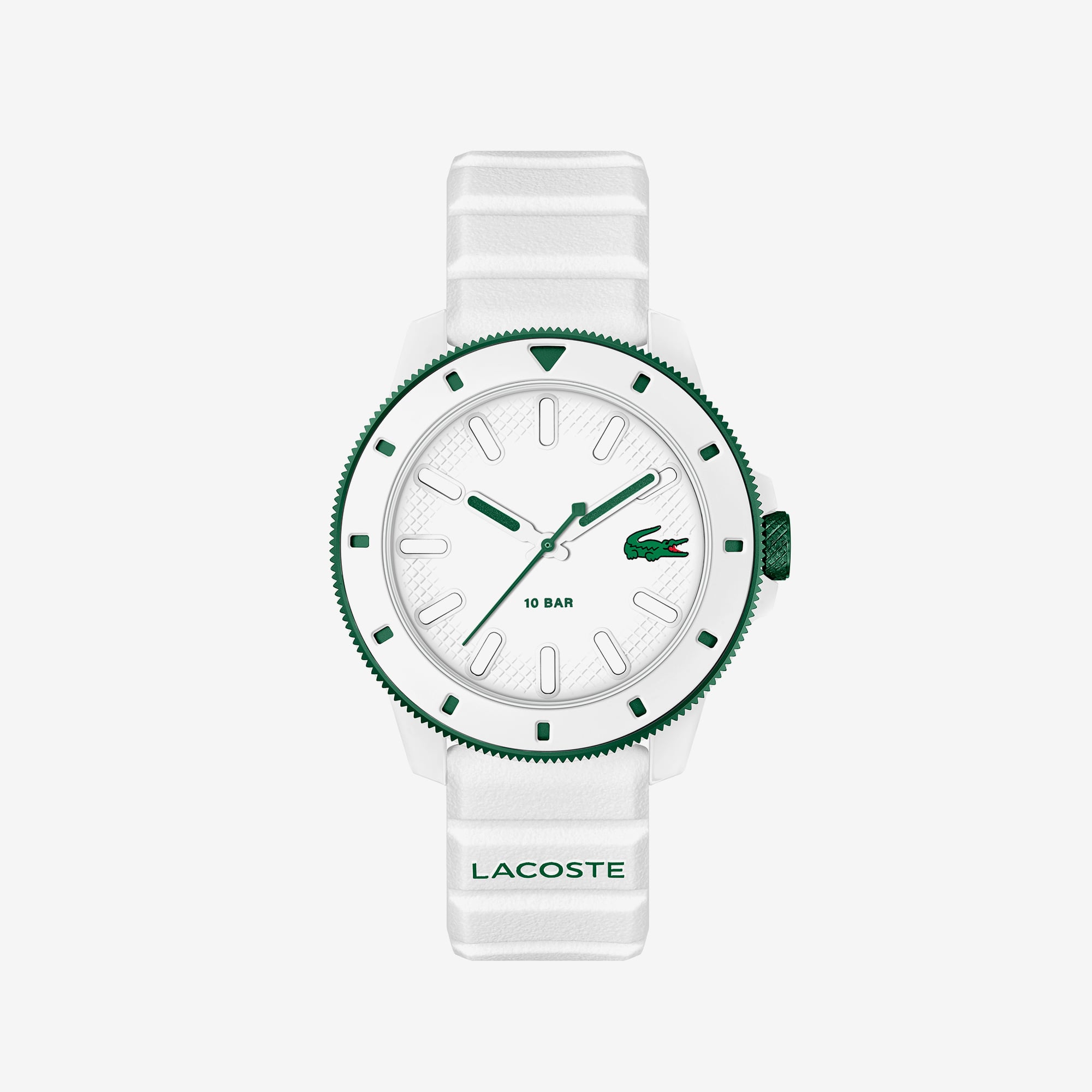  Lacoste Erkek Beyaz Saat