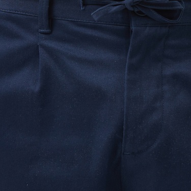  Erkek Tapered Fit Lacivert Bermuda Şort