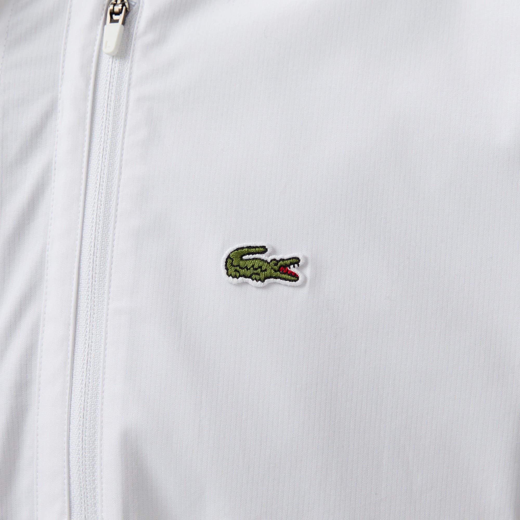 Lacoste Erkek Regular Fit Baskılı Beyaz Gömlek