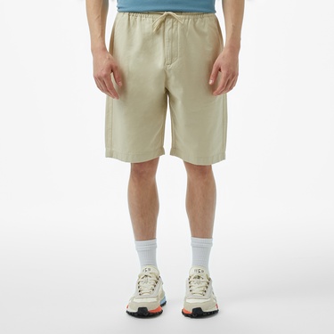  Erkek Relaxed Fit Bej Bermuda Şort