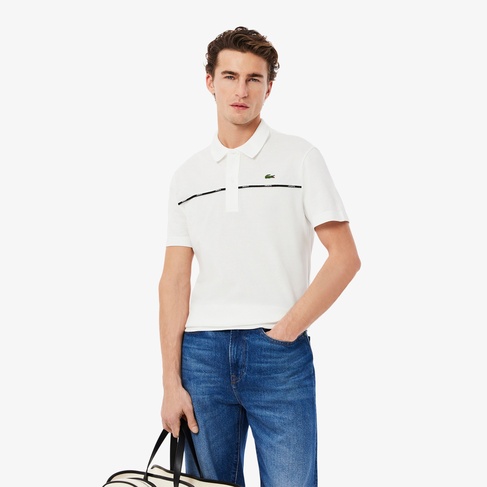  Lacoste L.12.12 Erkek Classic Fit Beyaz Polo