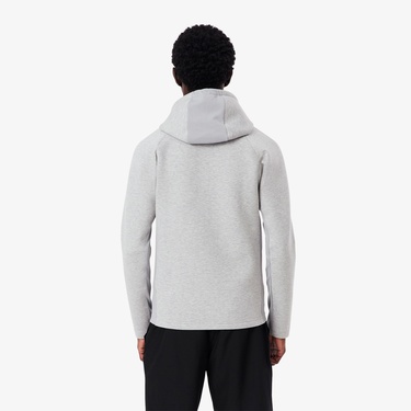  Lacoste Erkek Fermuarlı Gri Sweatshirt