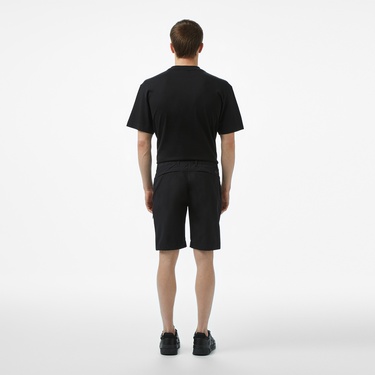  Erkek Siyah Bermuda Şort
