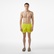 Erkek Regular Fit Sarı Mayo