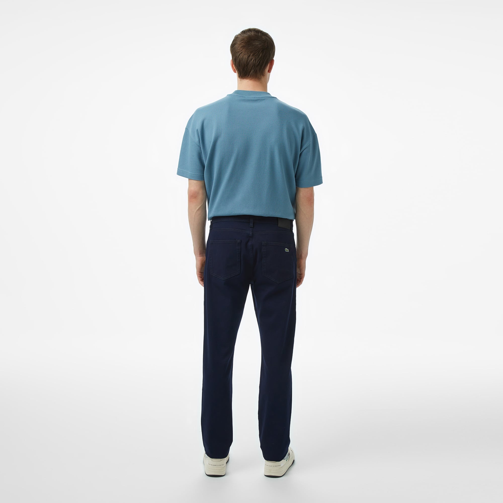 Lacoste Erkek Regular Fit Lacivert Jean Pantolon